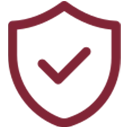 Shield icon with checkmark representing regulatory compliance and safe environmental practices