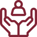 Customer support service icon