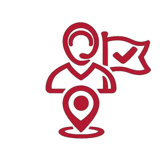 Committed and reliable service icon