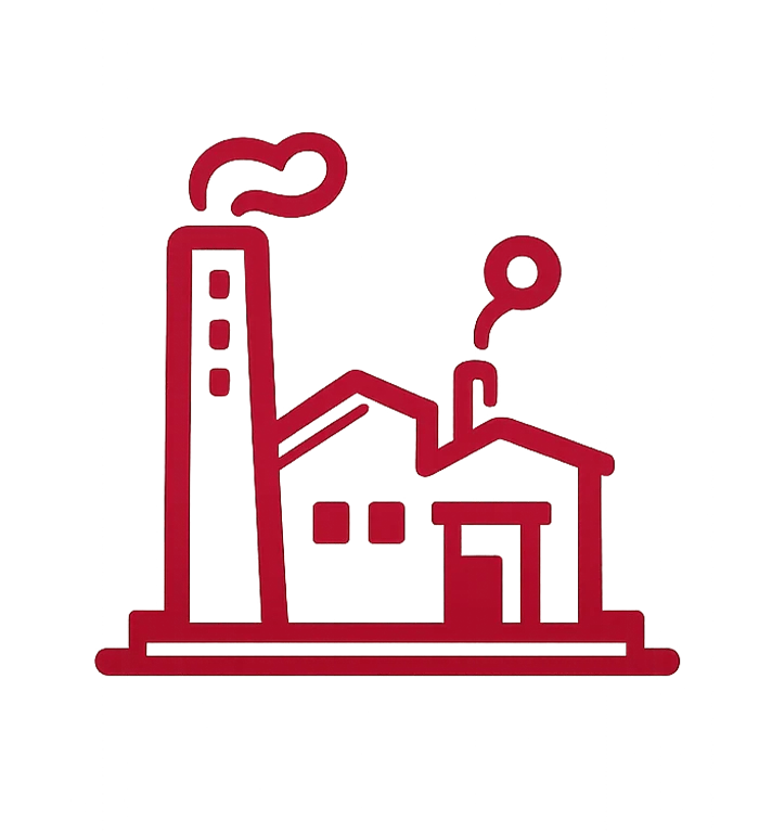 Industrial plant and facility services icon